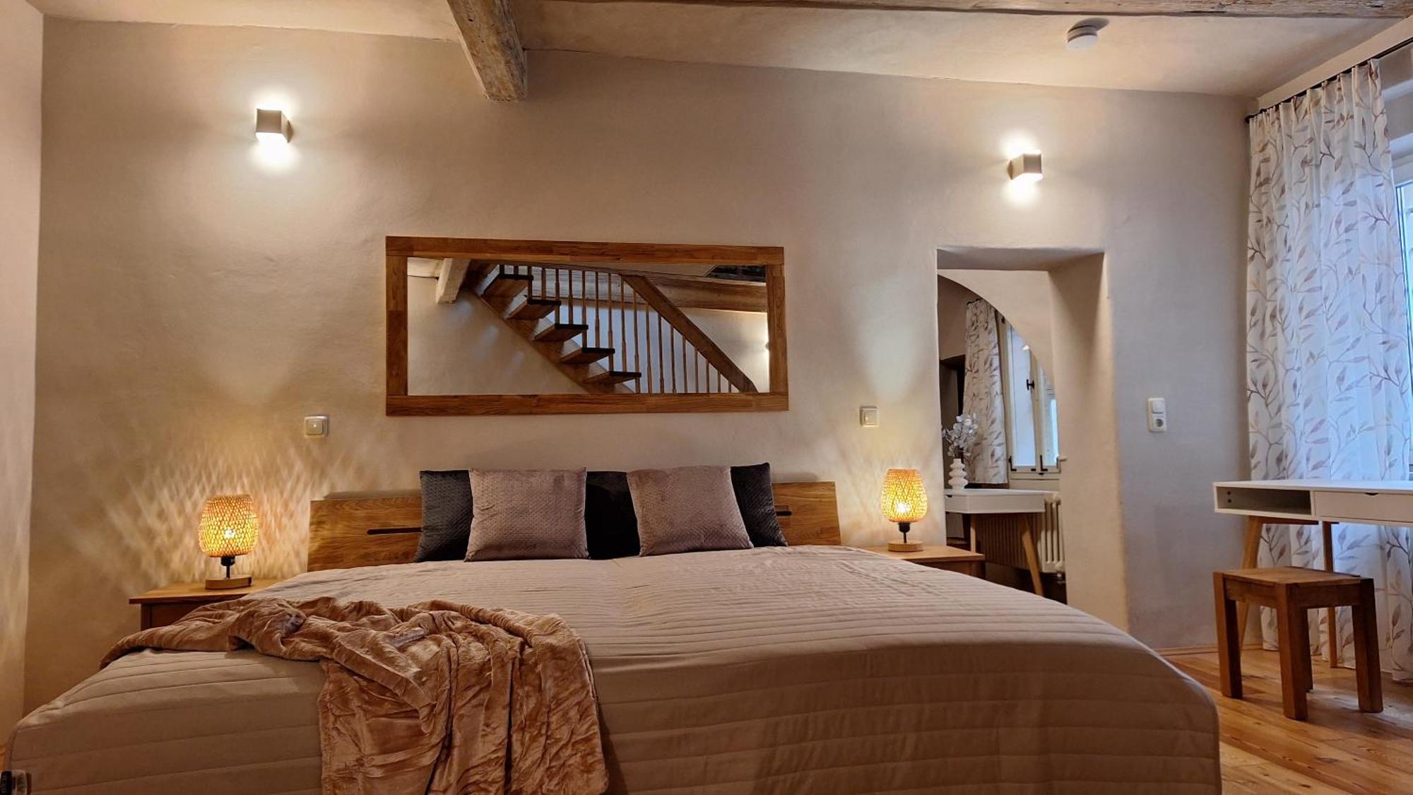 Stadtpalais Familien-Suite 4 Zimmer Mit Galerie Maximal 6 Personen Budyšín Exteriér fotografie
